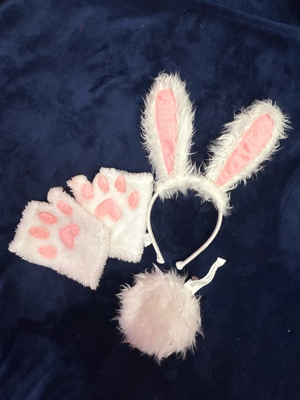 Bunny Costume Set Girls 3 Piece Dress Up Accessories